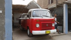 Combi VW transformada